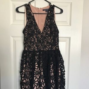 Flower lace dress
